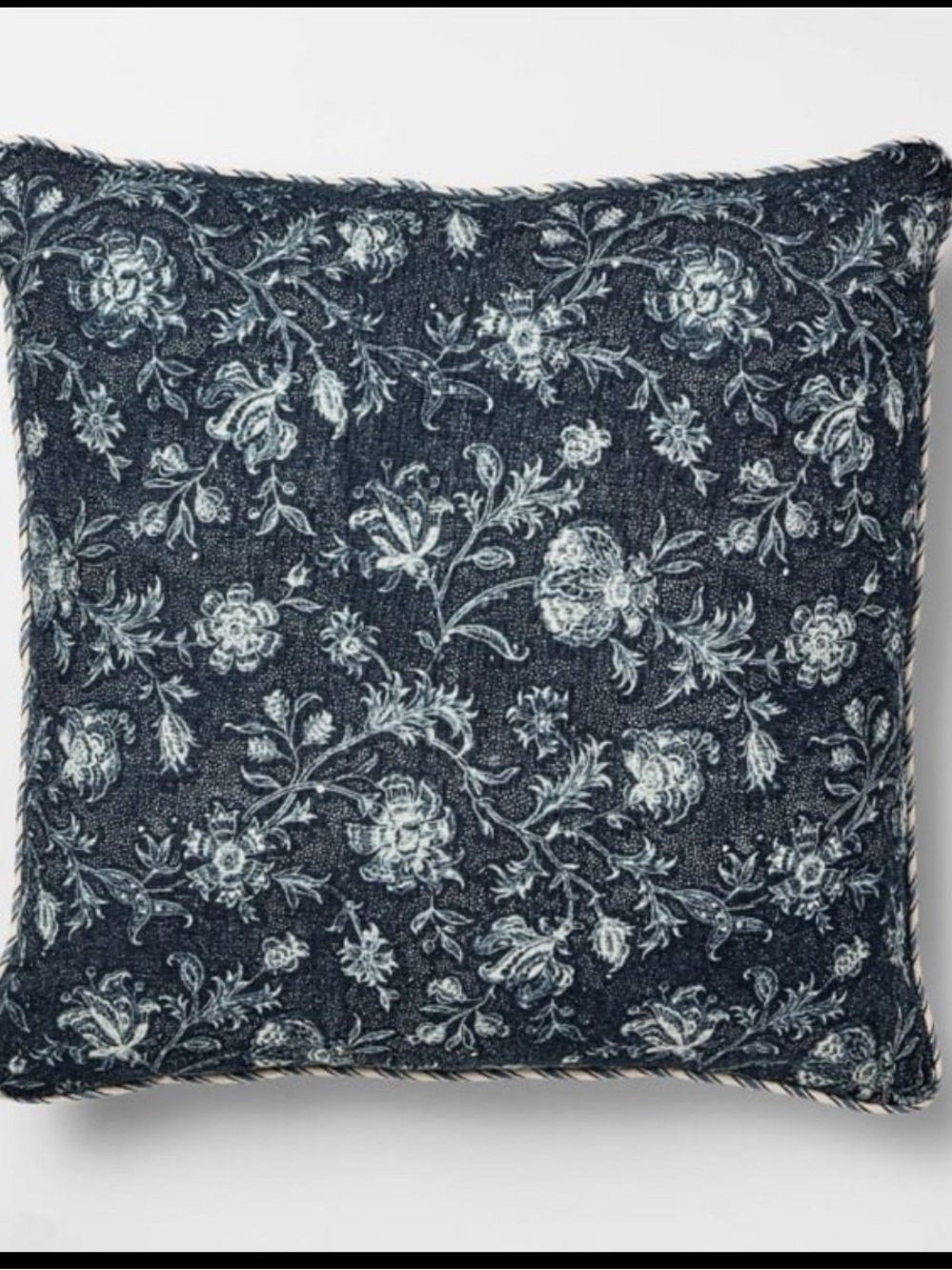 Square All Over Floral Navy Pillow
- Threshold Studio McGee